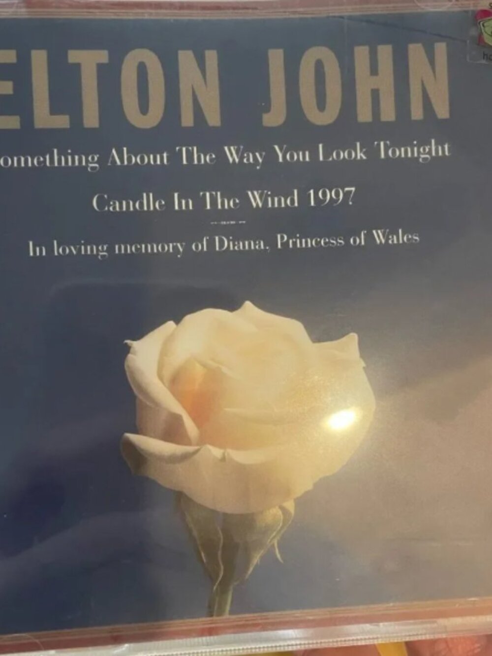 Elton John Candle In The Wind 1997 CD Single Princess Diana Tribute